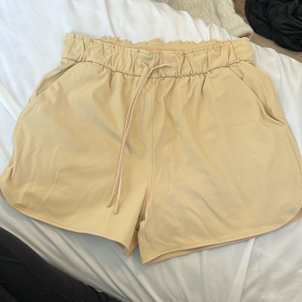 Stretch High Rise Shorts